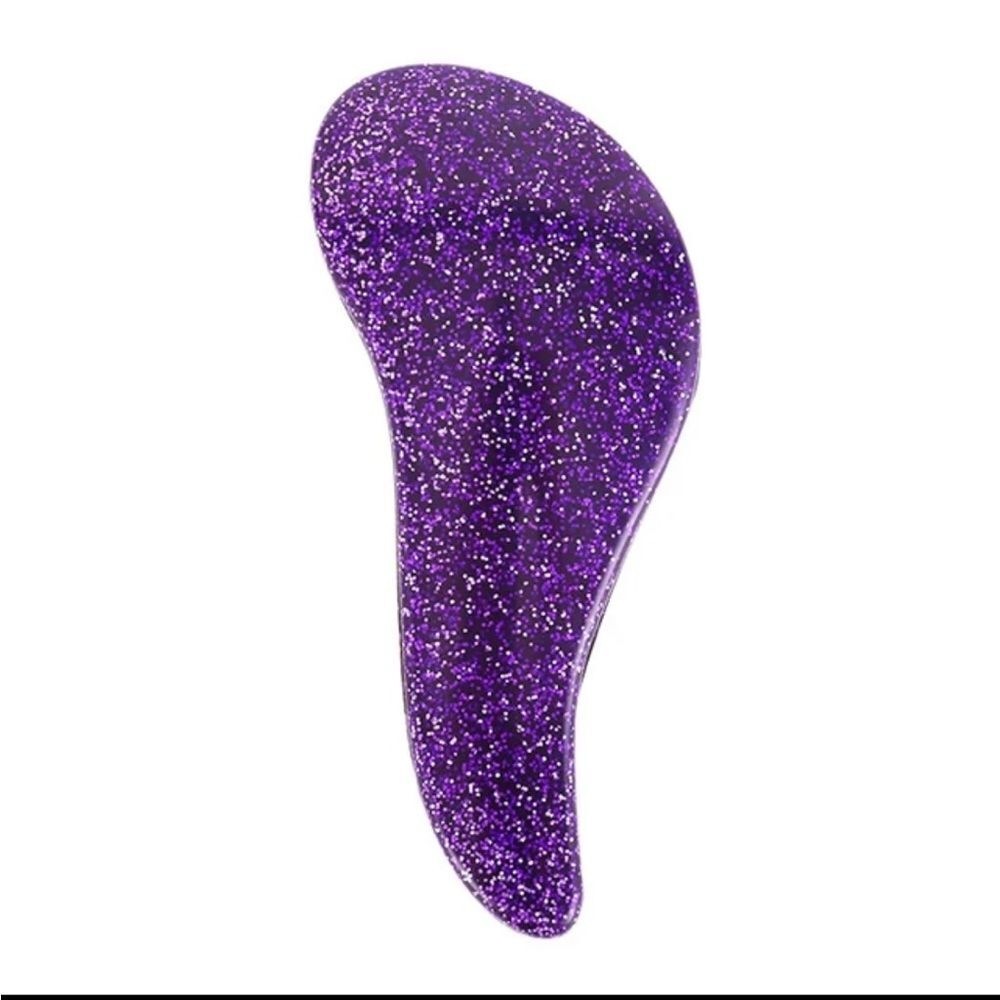 Glitter Handle Tangle Comb Shower HairBrush Detangler Salon Styling Tamer Tool